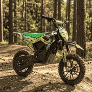 Mini moto elétrica para crianças 550W ROAN RXF até 25 km/h Com Limitador (24V-12AH) 10/10 Verde