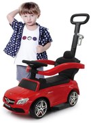 Andarilho bebés Carro Mercedes-Benz  AMG C3 3 em 1 Vermelho