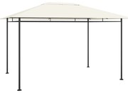 vidaXL Gazebo 384x281x270 cm 180 g/m² cor creme
