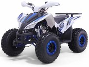 Mini Moto 4 gasolina para crianças automática 125cc Roan Coyote R8 Ecrã digital e com e marcha-atrás Azul