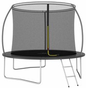 Conjunto de trampolim redondo 305x76 cm 150 kg