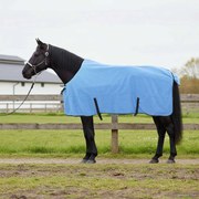 vidaXL Cobertor de Cavalo Aqua Completo Poliéster