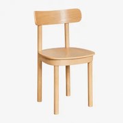 Cadeira De Jantar Em Madeira Taleri Madeira Rústica - Sklum