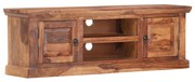 vidaXL Móvel de TV 120x30x40 cm madeira de acácia maciça