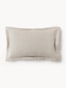 Capa de almofada em linho Oxford Taryn