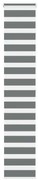 vidaXL Cortina de zebra 45x200 cm largura do tecido 40,9 cm poliéster