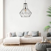 **** Chandelier Fellini – Preto – 37 cm de Diâmetro

**