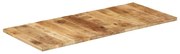 vidaXL Tampo de mesa 25-27 mm 140x60 cm madeira de mangueira maciça