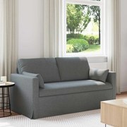 vidaXL Sofá Cinza Escuro 158 x 78 x 80 cm tecido