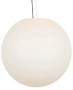 Candeeiro de suspensão exterior moderno branco 77 cm IP65 - Nura Moderno
