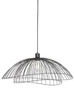 Candeeiro de suspensão design preto 60 cm - Pua