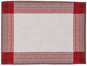 12 Individuais de mesa 47x35 cm - 100% algodão Jacquard