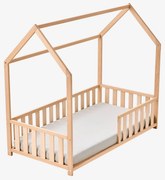 Cama de criança CABANA, 70x140 cm madeira
