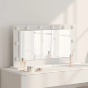 vidaXL Espelho de Vanidade com Luzes LED Branco 80x45x18 cm