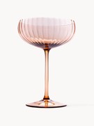 Handmade Champagne Saucers Lyon, Set of 2