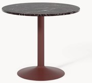 Mesa de jantar redonda em mármore Miley, Ø 90 cm