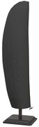Outsunny Capa Protetora de Chapéu de Sol Ø56x220 cm Capa para Chapéu de Sol Resistente para Jardim com Fecho de Correr Preto
