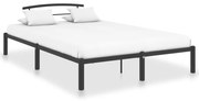 Estrutura de cama 120x200 cm metal preto