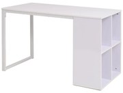 vidaXL Secretária 120x60x75 cm branco