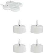 4 Velas LED Recarregáveis 5,5cm - Donner