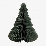 Árvore De Natal De Papel Noelle Baía Verde & ↑31 Cm - Sklum