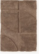 Tapete felpudo com relevo Jade