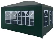 Tenda de Eventos Impermeável em Aço - Verde - 3x4m