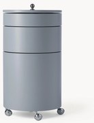 Gaveteiro redondo com rodas Barboy, Design Verner Panton