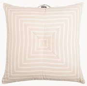 Almofada de chão para exterior com riscas Cozy