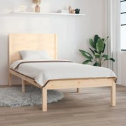 Estrutura de cama solteiro 90x190 cm madeira maciça