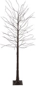 Candeeiro de pé de Natal Árvore castanho 180cm incl. LED com temporizador IP44 - Ki