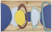 PAINEL DE PAREDE COR MADEIRA 80X2,5X50 CM