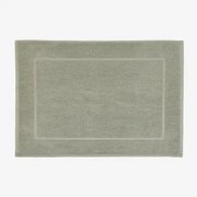 Tapete De Banho Retangular 55x80 Cm Em Algodão Danel Verde Laurel - Sklum