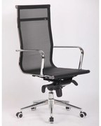 Cadeira de escritório ZURICH, executivo, rede preta.