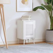 vidaXL Porta de armário com design de persiana 39,5x29,5 cm branco