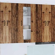 vidaXL Armário de Cozinha Madeira antiga 40 x 31 x 100 cm