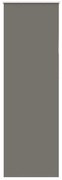 vidaXL Persiana de enrolar 65x210 cm largura tecido 60,7 cm poliéster