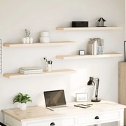 vidaXL Prateleiras flutuantes 4 pcs 110x23,5x4 cm derivados de madeira