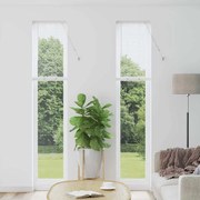 vidaXL Persiana de Janela com cortinas Outros Manual Branco 40 x 220 cm Alumínio