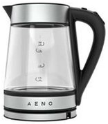 Chaleira Aeno EK1 Transparente 1,7 L 2200 W Preto