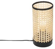 Candeeiro de mesa rústico em vime - Kata