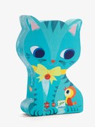 Puzzle Gato Pachat e os seus amigos, com 24 peças, da DJECO multicolor