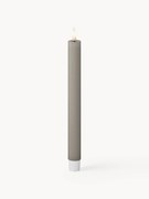 Velas LED artesanais Real Flame, Alt 24 cm, conjunto de 2