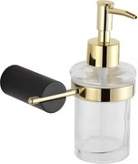 Mexen Aron dispensador de sabonete, preto/ouro - 70881388-57