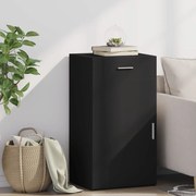 vidaXL Aparador 50x42,5x93 cm derivados de madeira preto