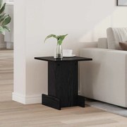 vidaXL Mesa de apoio Carvalho Preto 35,5 x 35 x 40 cm