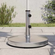 vidaXL Base de guarda-sol para postes de Ø32/38/48 mm 25 kg redondo