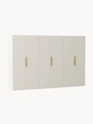 Roupeiro modular com porta giratória Simone, L 300 cm, vários tamanhos