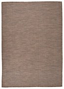 vidaXL Tapete de tecido plano para exterior 140x200 cm castanho