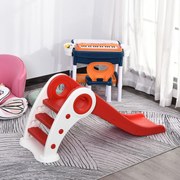 Escorrega infantil para crianças acima de 3 anos Escorrega largo dobrá